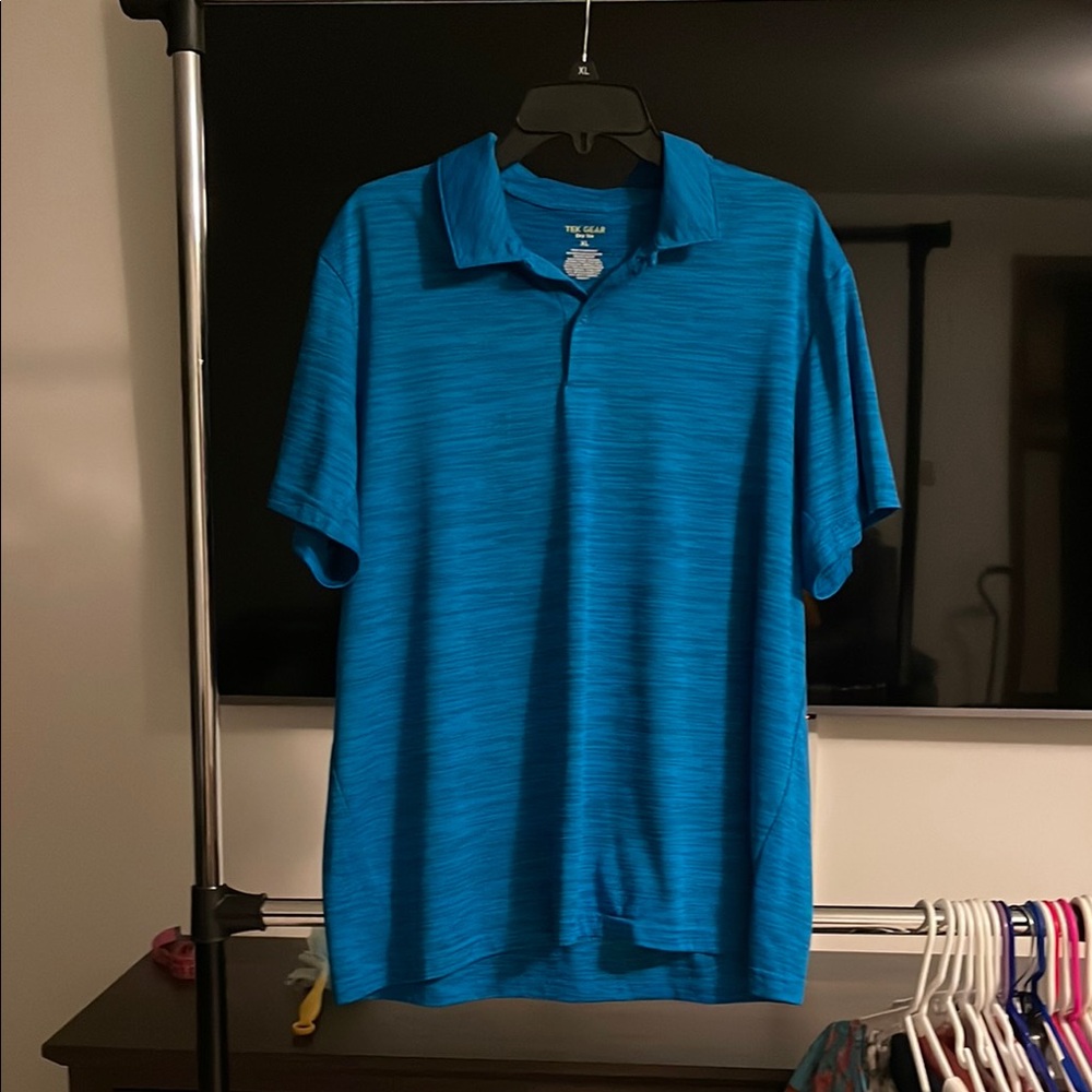 Tek Gear Blue Polo Shirt Men’s XL EUC